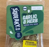 Garlic and herb chicken style pieces