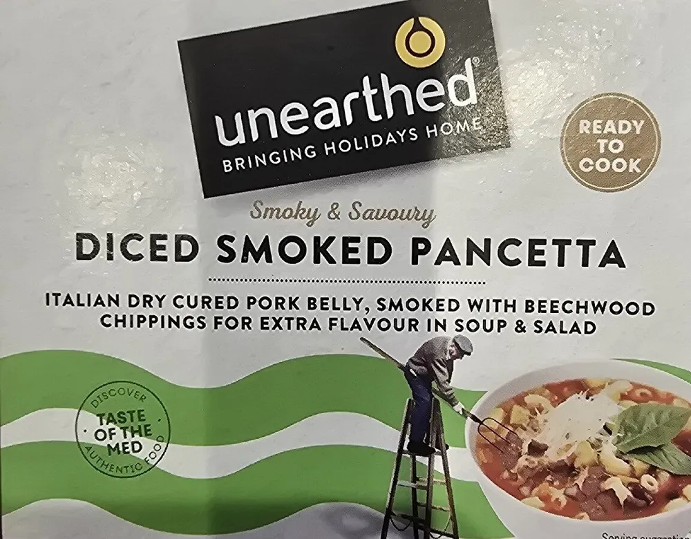 Smoked diced pancetta