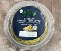 Spanish spinach omelette