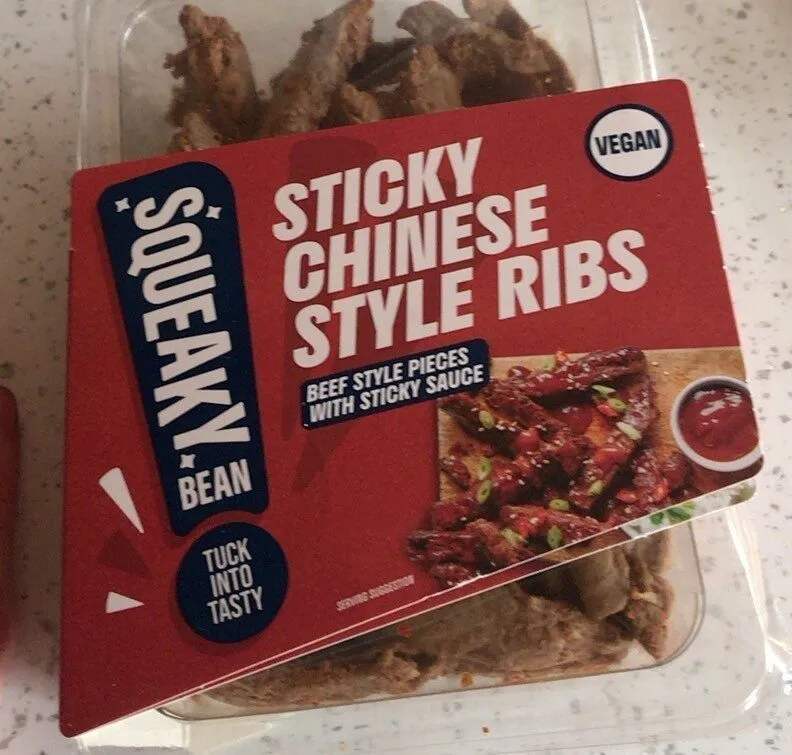 Vegan chicken style ribs