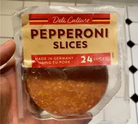 Pepperoni slices