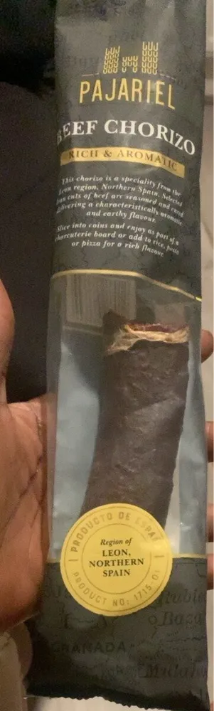 beef chorizo