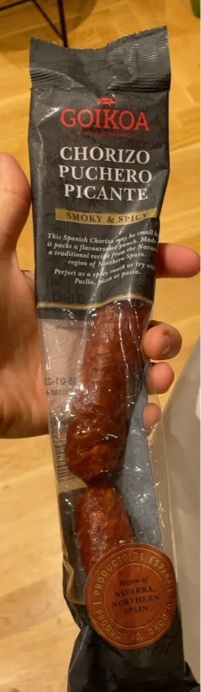 Chorizo puchero picante