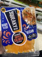 Smoked salmon styke slices