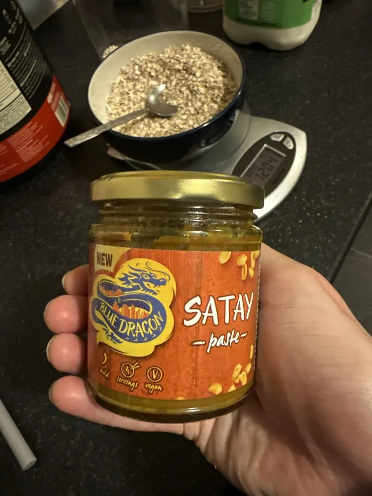 NEW BLUE DRAGON V mild servings vegan SATAY -paste