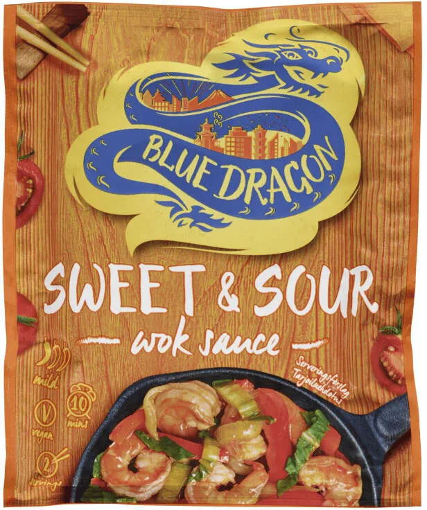 Woksaus Sweet&Sour 120g Blue Dragon