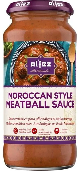 Moroccan style meatball sauce