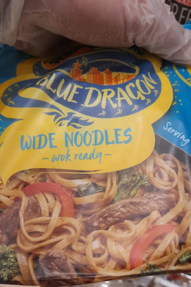 Wide Noodles wok ready