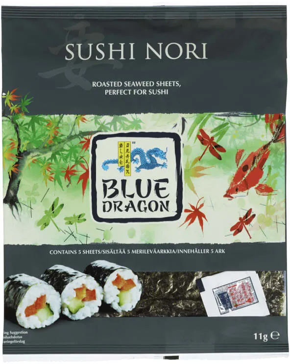 Sushi Nori 11g Blue Dragon