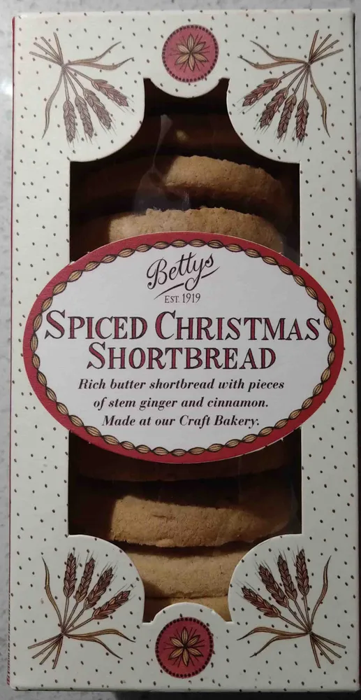 Spiced Christmas Shortbread