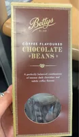 Coffee flavoured chocolate beans