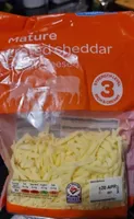 Mature grated Cheddar