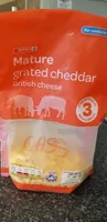 Mature grated cheddar