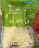 Grated mozzarella