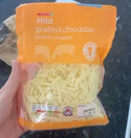 Mild grated cheddar
