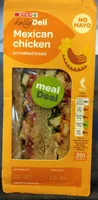 Daily Deli Mexican chicken on malted bread