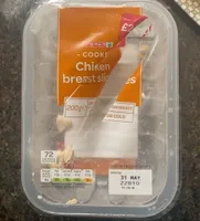 Chicken breast slices