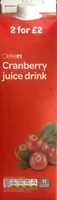Cranberry juice drink