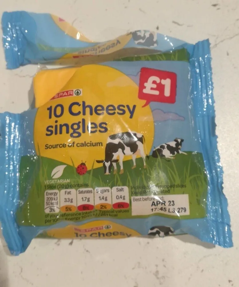 Cheesy singles