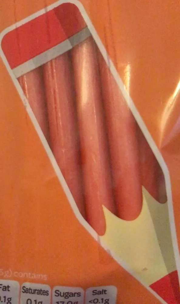 Strawberry pencils