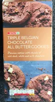 Tripke belgian chocolate all butter cookies