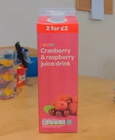 Cranberry & Raspberry Juice Drink