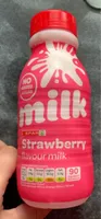 Milk strawberry flavour