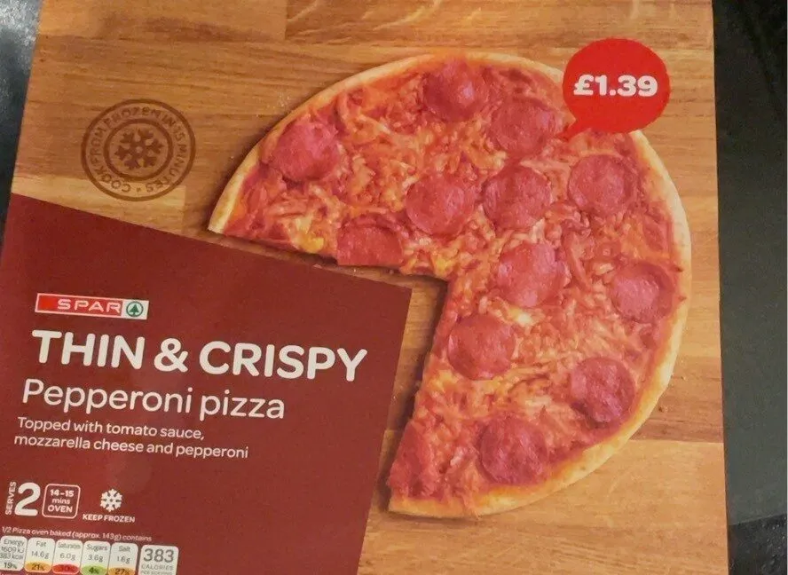 Pepperoni pizza
