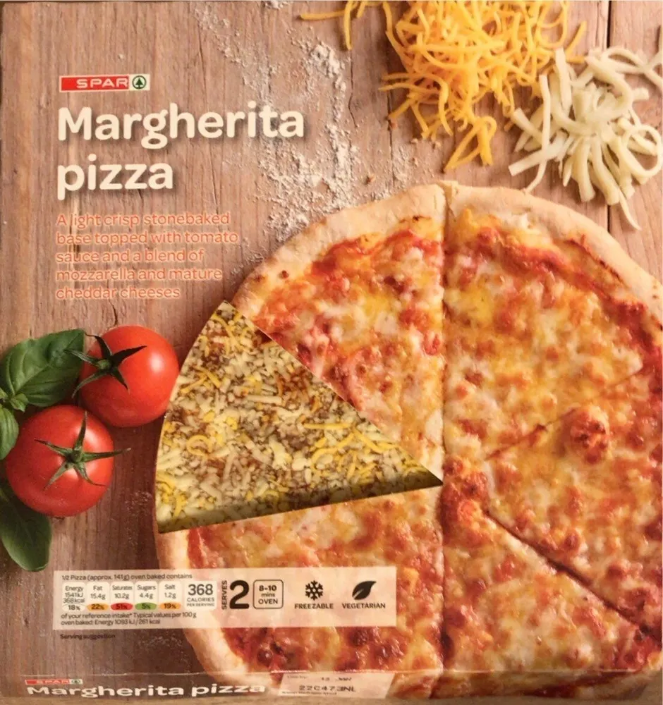 Margherita pizza