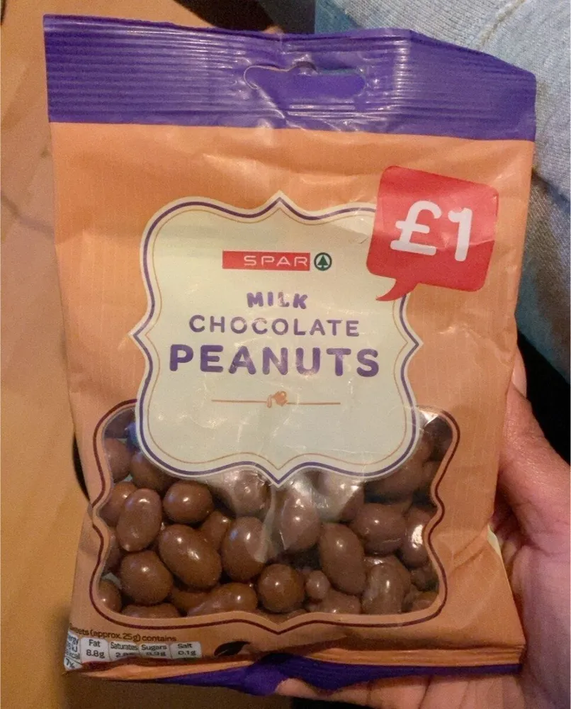 Chocolate peanuts