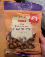 Chocolate peanuts