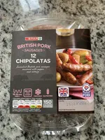 British Pork Chipolatas