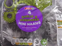 Garlic & Coriander Mini Naan