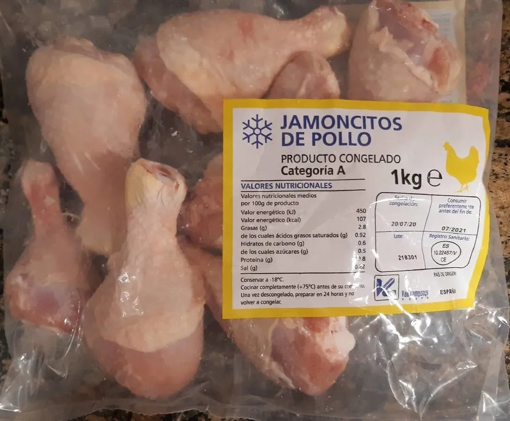 Jamoncitos de pollo