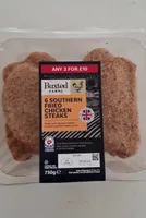 Southern fried chicken steaks