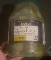 Sliced gherkins
