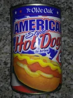 American Style Hot Dogs in brine