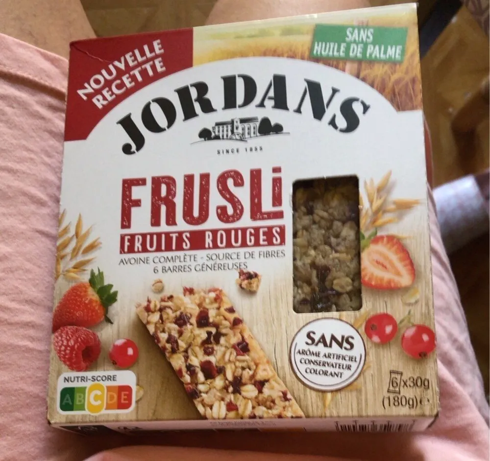 Frusli fruits rouges