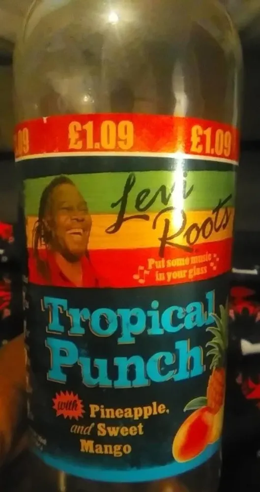 Tropical Punch with pineapple and sweet mango