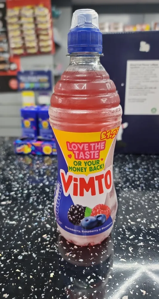 Vimto blackberry raspberry blueberry