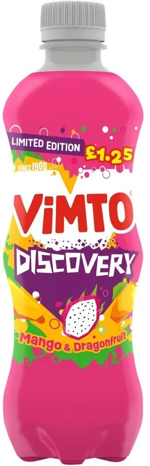 Vimto Discovery Zero Mango & Dragonfruit 500ml