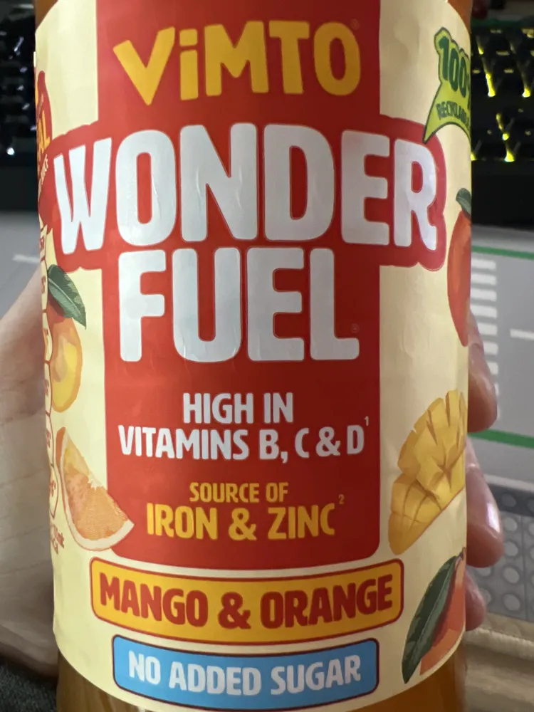 Wonder Fuel Mango & Orange