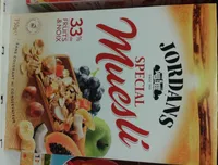 Jordan's Special Muesli 30% de fruits & noix