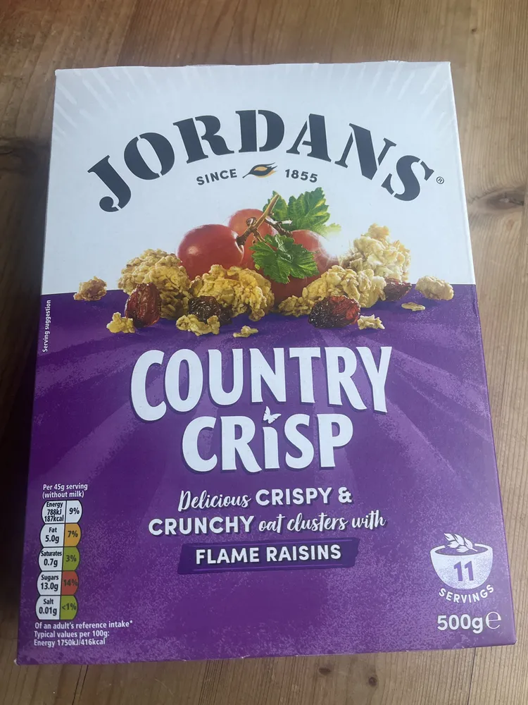Jordans Country Crisp Flame Raisin