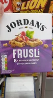 Jordans Frusli Raisin & Hazelnut Bar