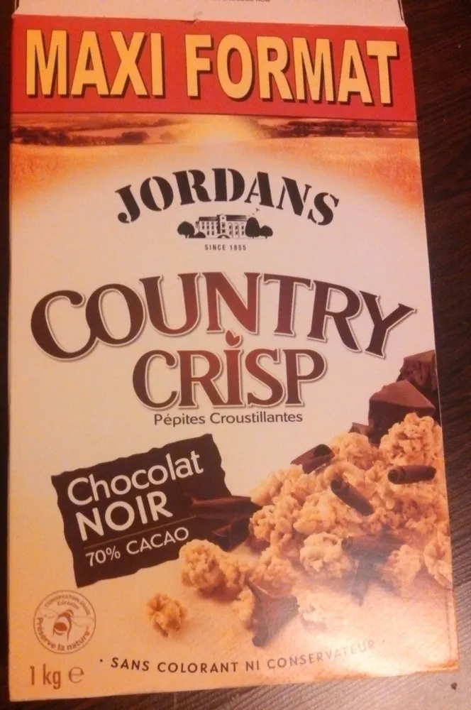 Country Crisp Chocolat Noir