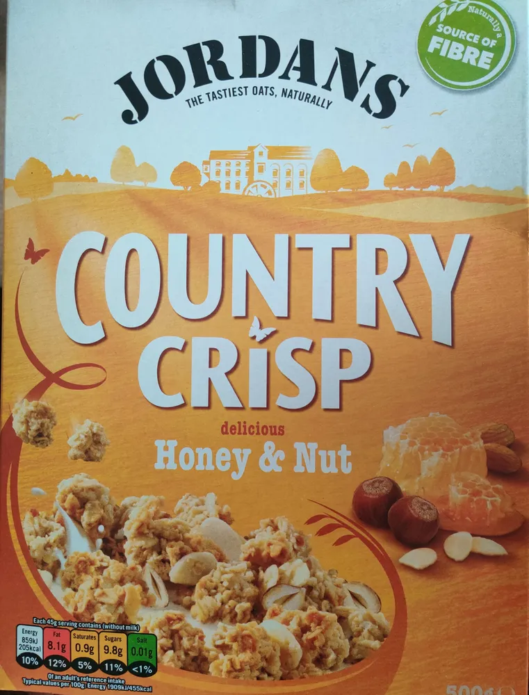 Jordans Country Crisp Honey And Nut