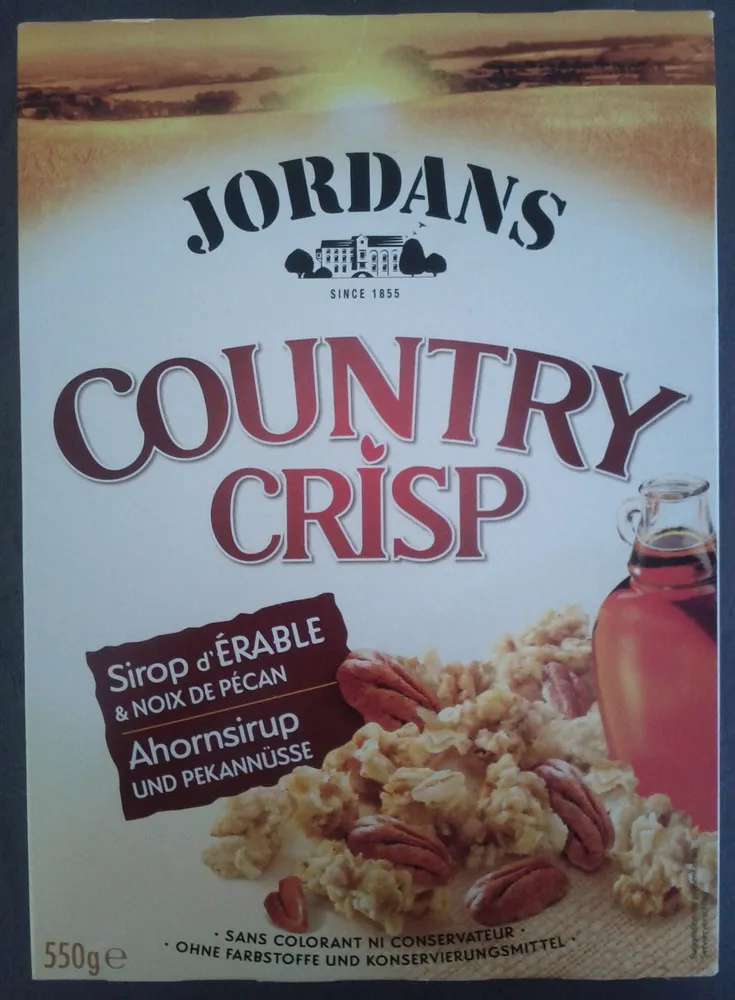 Country Crisp Sirop d'Erable & Noix de Pécan