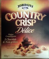 Country crisp délice - Pépites croustillantes - 3 chocolats & noix grillées