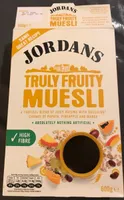 Truly fruity muesli